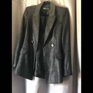 Zara Tweed Blazer